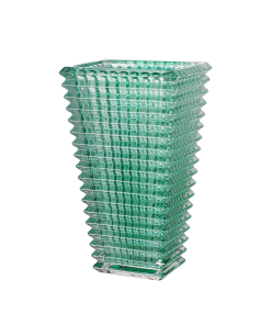 Flower Crystal Vase (Green)